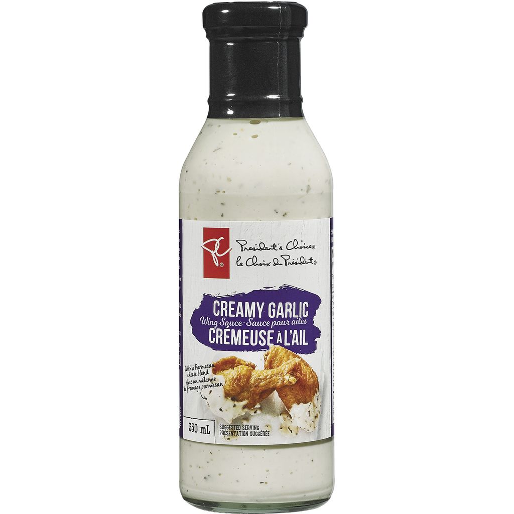 PC Creamy Garlic Wing Sauce 350ml