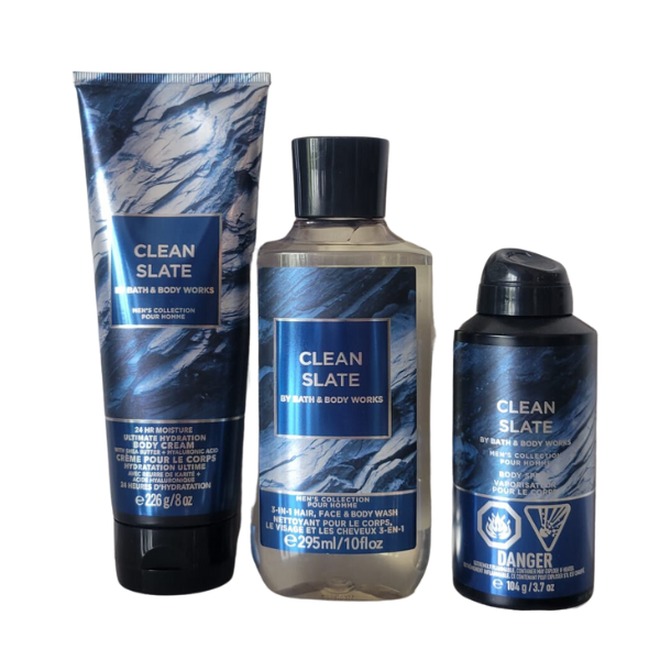 Bath & Body Works For Men Gift Box - Clean Slate Scent