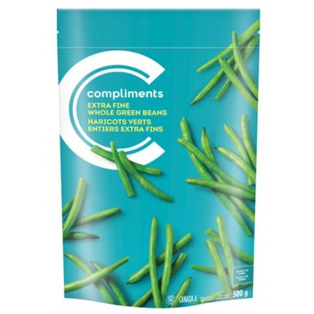 Compliments  Extra Fine Whole Green Beans 500g