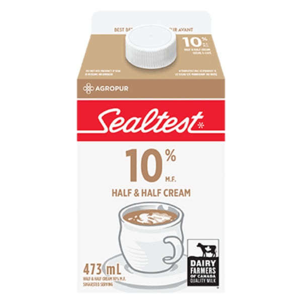 Sealtest 10% Half & Half Cream 473ml