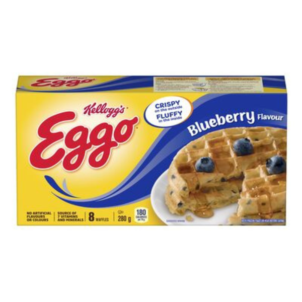 Eggo Blueberry Waffles 8ct 280g