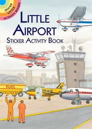 Dover Little Airport Sticker Activity Book