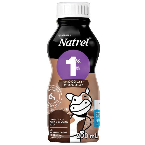 Natrel 1% Chocolate Milk 200ml