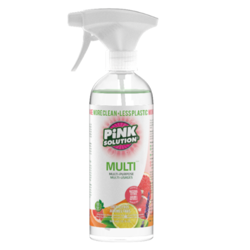 Pink Solution Fresh Citrus Multi Purpose Cleaner Concentrate + RTU Trigger 500ml x 2ct pk
