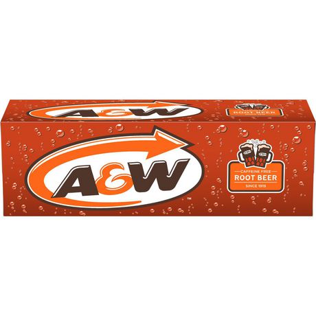 A&W Root Beer Pop 355ml x 12