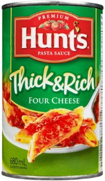 Hunts Thick & Rich Four Cheese Pasta Sauce 680ml