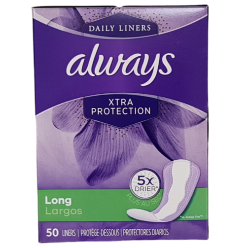 Always Long Liners 50ct