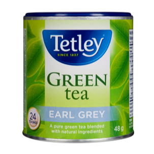 Tetley Green Earl Grey Tea 24ct 48g