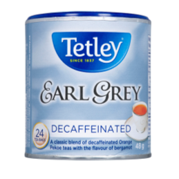 Tetley Earl Grey Decaffeinated Tea 24ct 48g