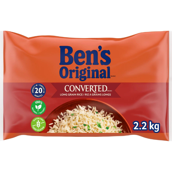 Ben's Original Converted Long Grain Rice 2.2kg