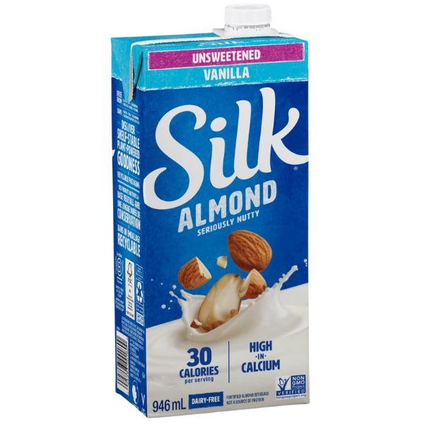 Silk Vanilla Almond Beverage 946ml