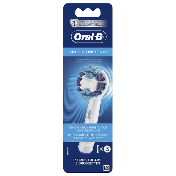 Oral-B  Precision Clean Replacement Heads 3 pk