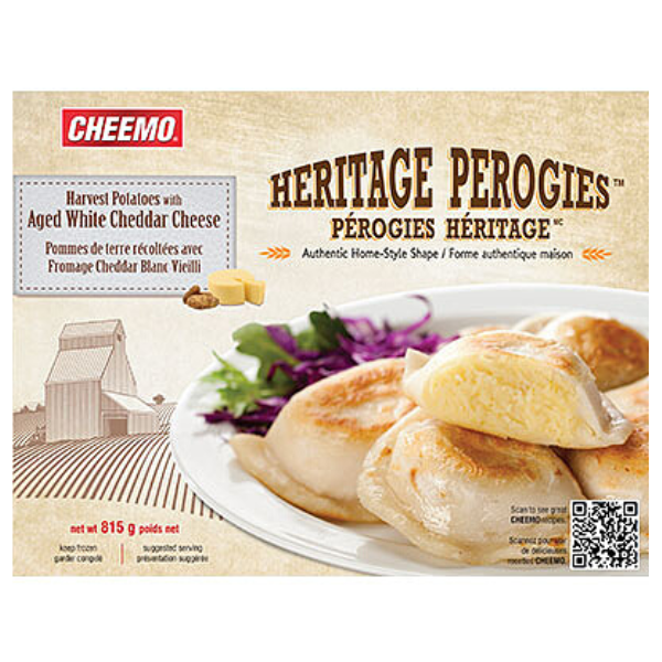 Cheemo Harvest Potatoes With Aged White Cheddar Perogies 815g