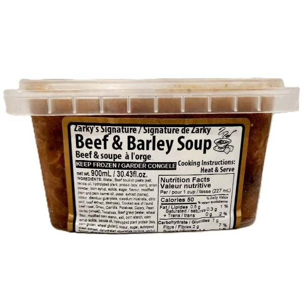 Zarky's Beef & Barley Soup 900ml