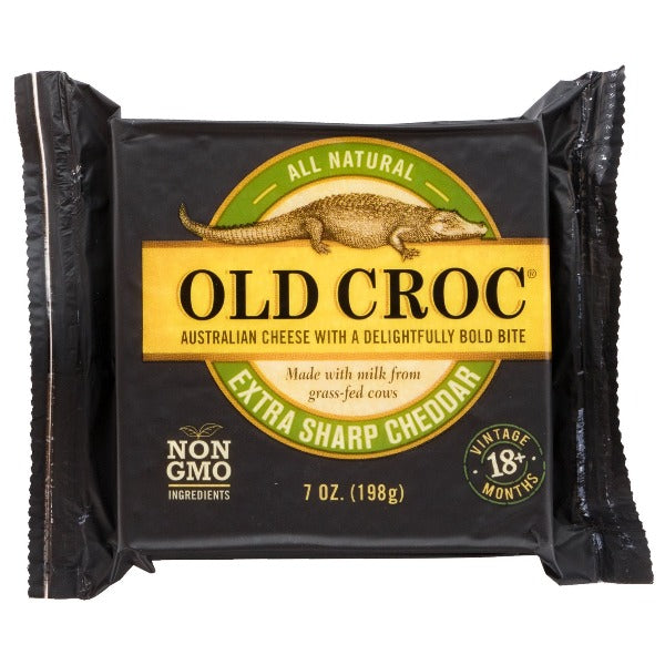 Old Croc Extra Aged Cheddar Cheese 198g
