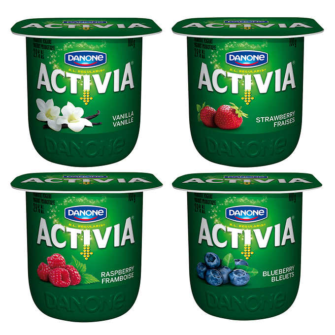 Activia Assorted Flavours 2.9%M.F. Yogurt 100g x 6