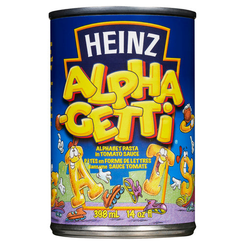 Heinz Alphaghetti Pasta in Tomato Sauce 398ml
