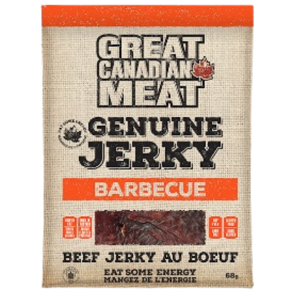 Great Canadian Meat BBQ Beef Jerky 68g