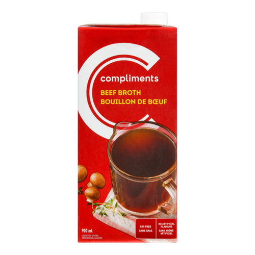 Compliments Beef Broth 900ml
