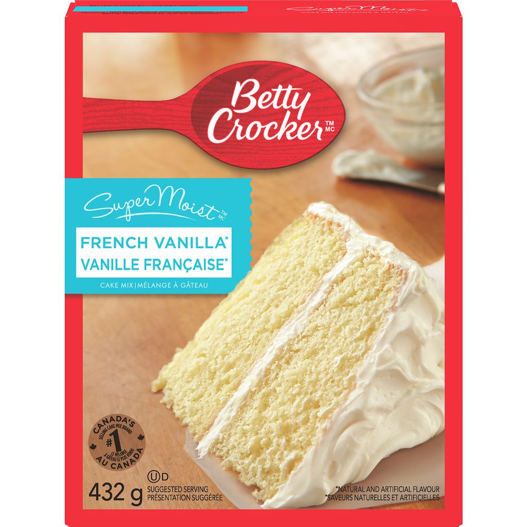 Betty Crocker Super Moist French Vanilla Cake Mix 375g