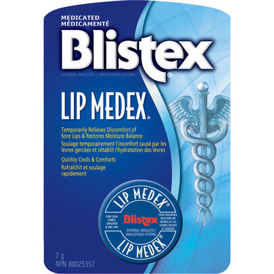 Blistex Medex Original Lip Balm 7g tub
