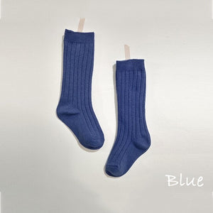 Ribbed Knee High Socks Unisex