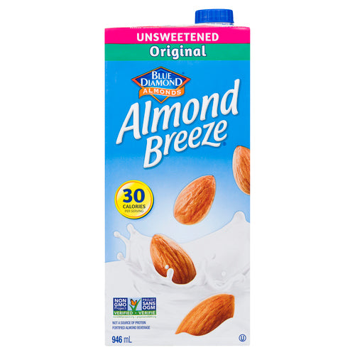 Almond Breeze Original Unsweetened Almond Milk 946ml