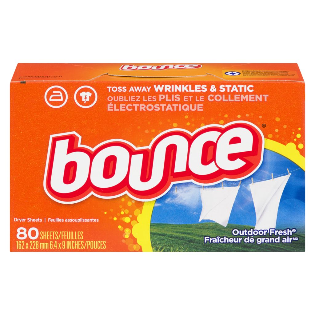 Bounce Outdoor Fresh Fabric Softener Sheets 80ct