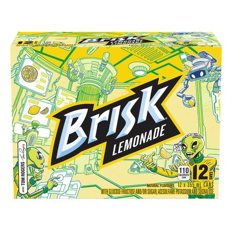 Brisk Lemon Iced Tea 355ml x 12