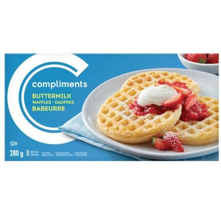 Compliments Buttermilk Waffles 8ct