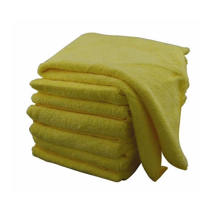 Yellow Microfiber Cloth 16"x16"