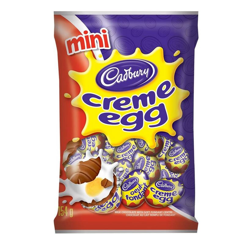 Cadbury Chocolate Mini Creme Eggs 154g