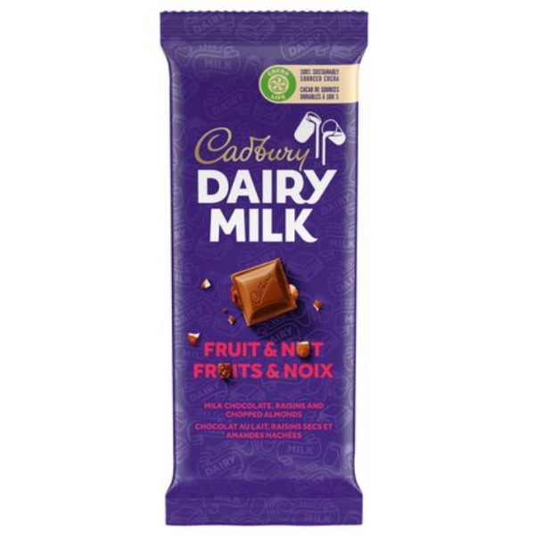Cadbury Dairy Milk Fruit & Nut 100g