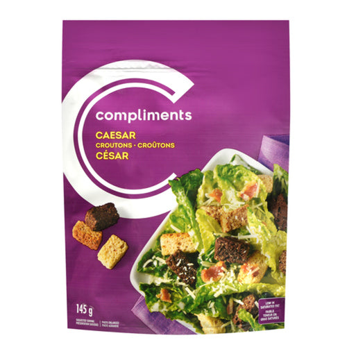 Compliments Caesar Croutons 145g