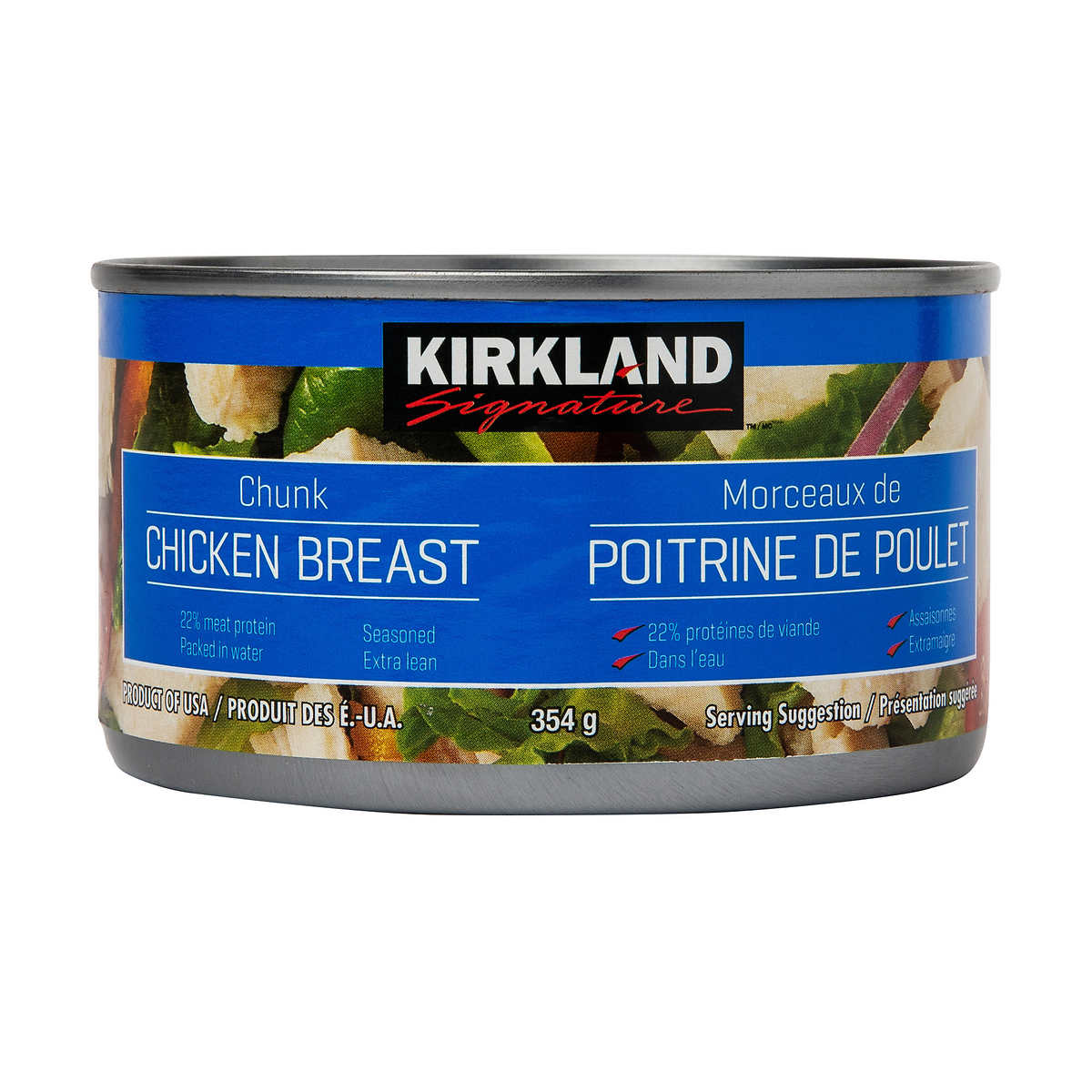 Kirkland Chunk Canned Chicken Breast 354g