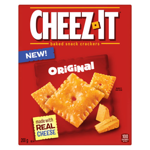 Cheez-It, Baked Snack Cheese Crackers Original 200 g