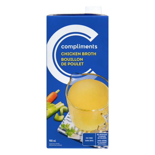 Compliments Chicken Broth 900ml