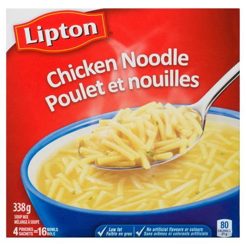Lipton Chicken Noodle Soup Mix 338g