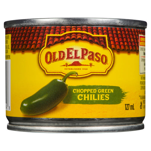 Old El Paso Chopped Green Chilies 127ml