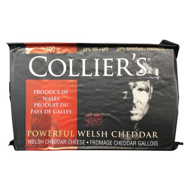 Colliers Welsh Cheddar 400g