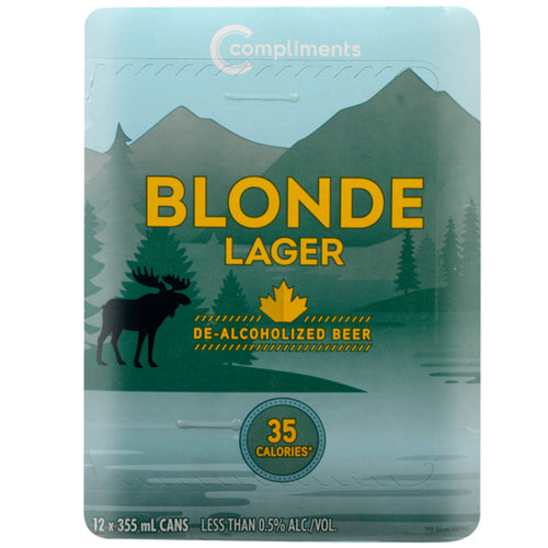 Compliments De-Alcoholized Beer 12 x 355 ml