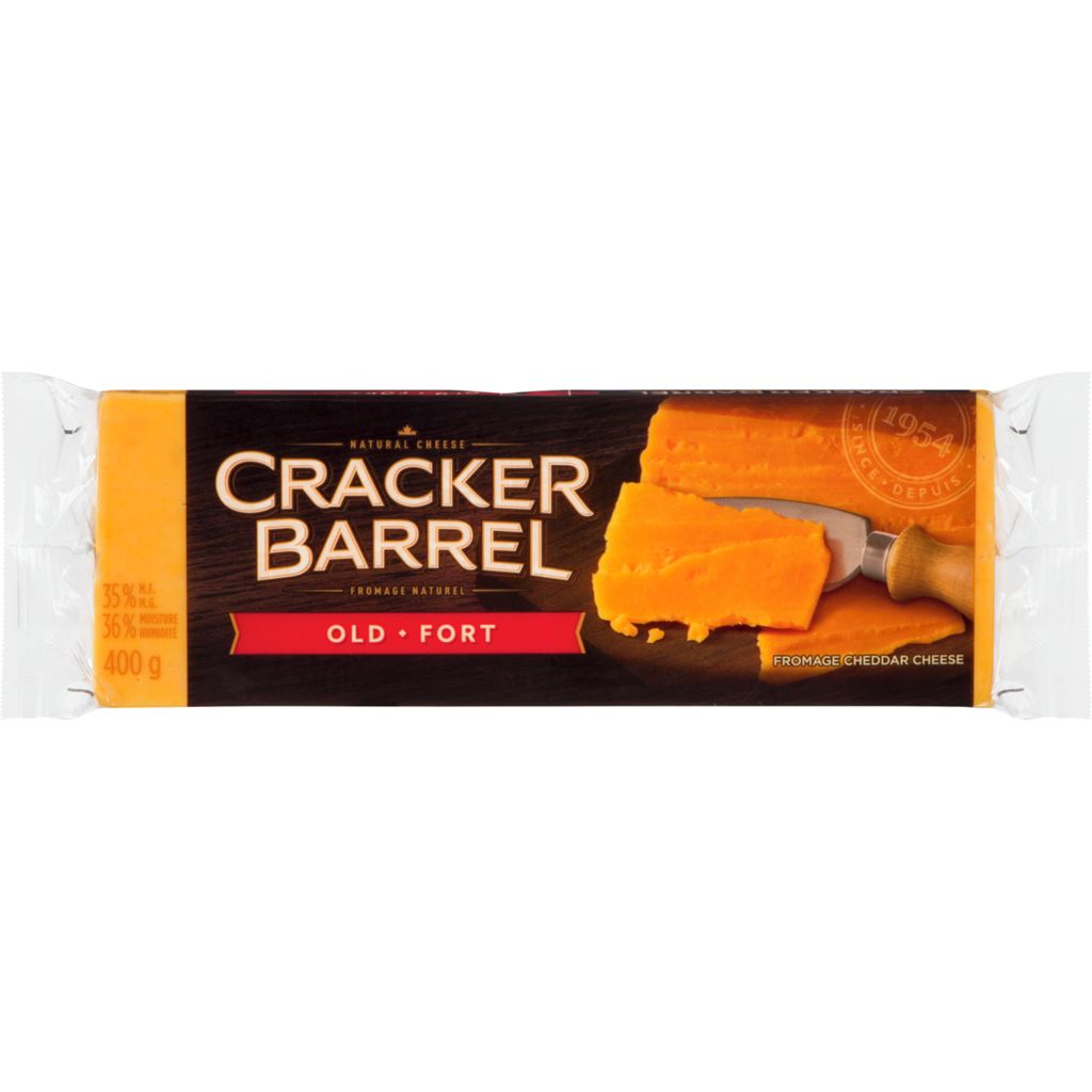 Cracker Barrel Old Cheddar Cheese Bar 400g