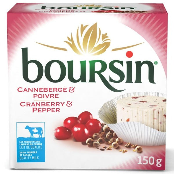 Boursin Cranberry & Pepper Cheese 150g