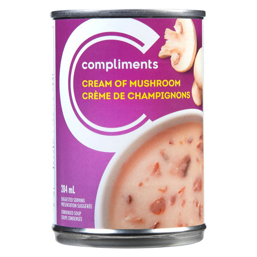 Compliments Cream of Mushroom Soup 284ml