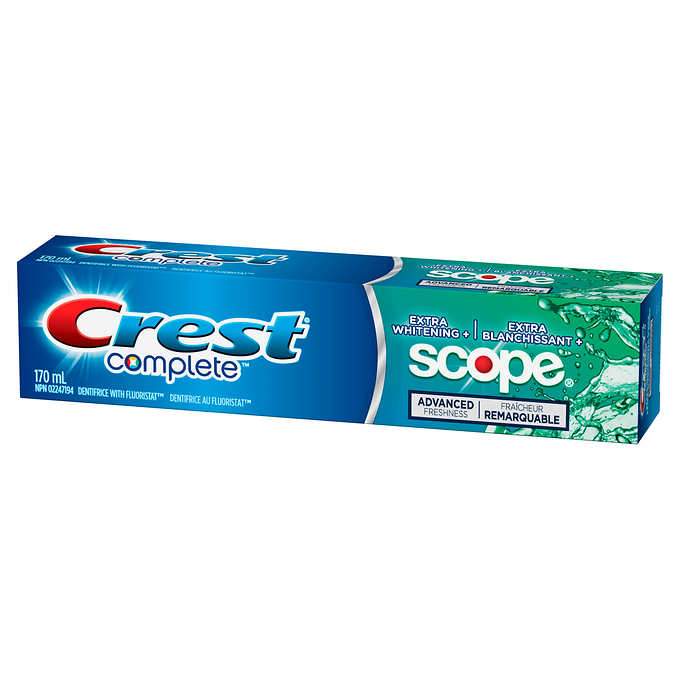 Crest Complete Toothpaste Plus Scope 170ml