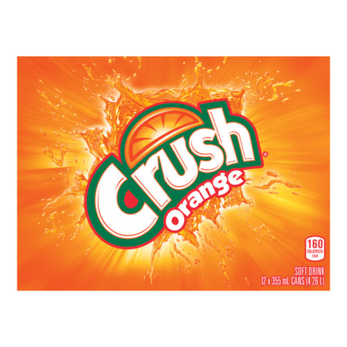 Orange Crush Pop 355ml x 12