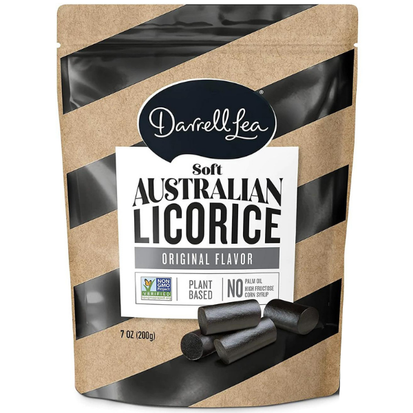 Darrell Lea Traditional Flavoured Soft Australian Licorice 200g