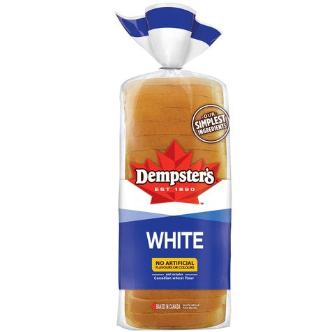 Dempsters White Bread FROZEN 675g