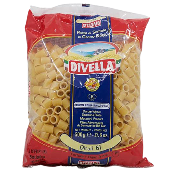 Divella Ditali Dry Pasta 500g