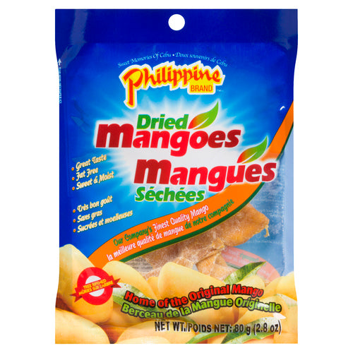Philippine Brand Dried Mangoes 80g